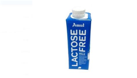 White 100 Fresh And Healthy Amul Lactose Free Milk 250ml For Children