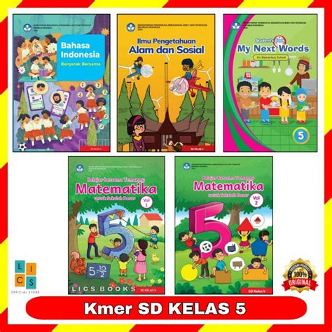 Jual Buku Paket Siswa SD Kelas 5 Kurikulum Merdeka Kemendikbut Ristek