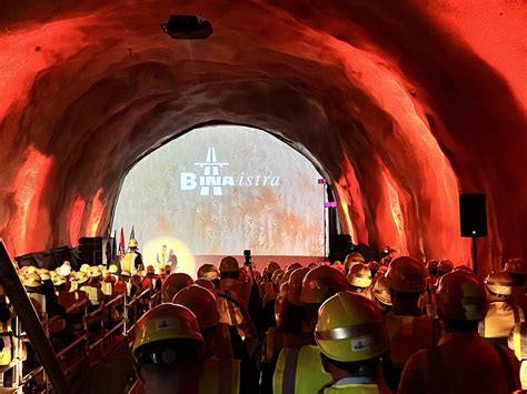 The second Učka tunnel break through! Highway Construction Commences
