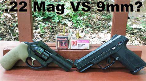 22 Magnum Vs 9mm Lite For Low Recoil Defense Hornady Critical Defense Lite 9mm Vs 22 Wmr V