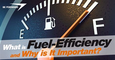 Why Is Fuel Efficiency Important