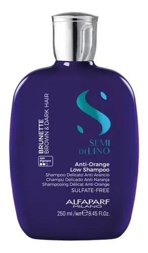 Shampoo Alfaparf Semi Di Lino Brunette Anti Orange X Ml Env O Gratis