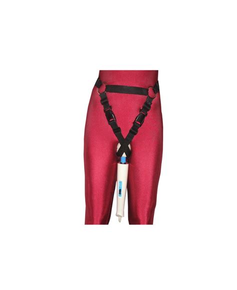 Vibrator Harness V Style Poly Webbing Mature Etsy