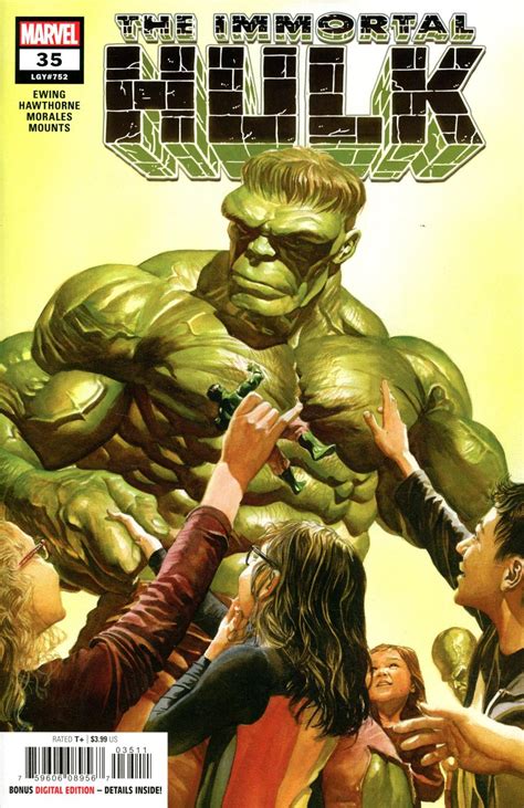 Immortal Hulk 35 Cover A 1st Ptg Regular Alex Ross Cover