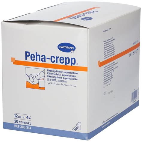 Peha-crepp® Fixierbinde 4m x 12cm 20 St - Shop Apotheke