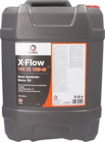 Comma Oil X-Flow Type XS 10W-40 20lt - Skroutz.gr