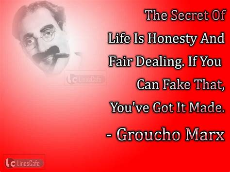 Comedian Groucho Marx Top Best Quotes (With Pictures) - Linescafe.com