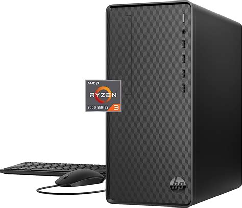 Amazon.com: HP Desktop PC, AMD Ryzen 3 5300G, 8 GB SDRAM, 512 GB SSD ...