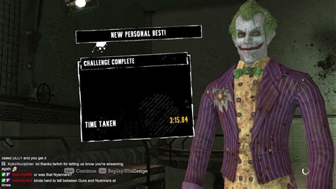 Batman Arkham Asylum Joker Challenge Maps And Dlc Youtube