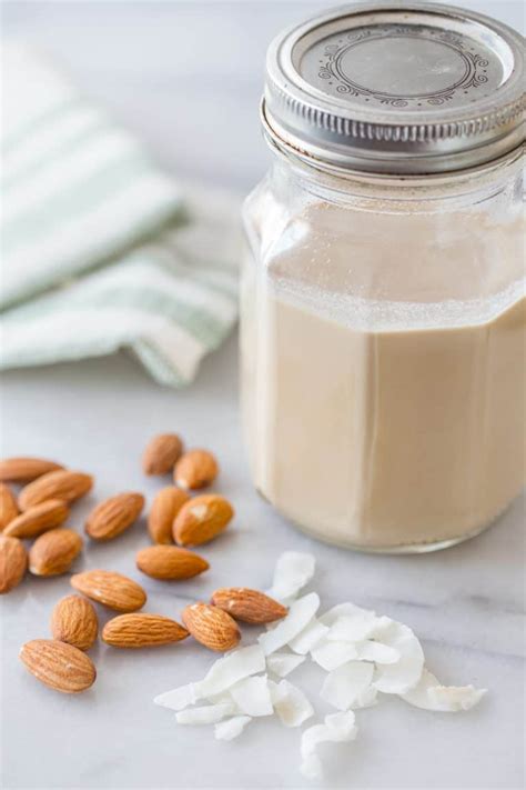 3 Homemade Almond Milk Creamers To Add To Your Next Cup Of Coffee Hello Glow