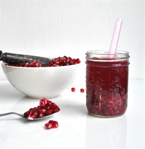 Sparkling Pomegranate Green Tea Recipe My Second Breakfast