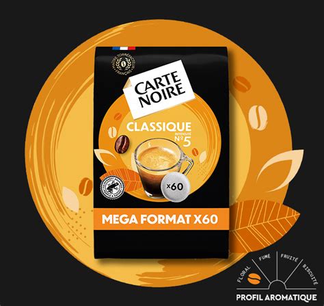 Café CLASSIQUE Pur Arabica Dosettes Souples Carte Noire