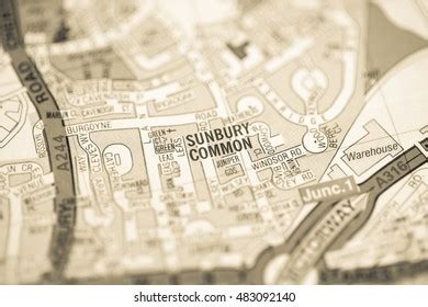 Tuffnel Park London Uk Map Stock Photo 483197860 Shutterstock