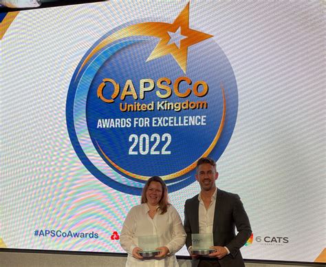 Double Win For Morson At Apsco Awards For Excellence