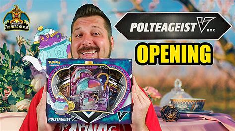 Polteageist V Box Pokemon Cards Opening