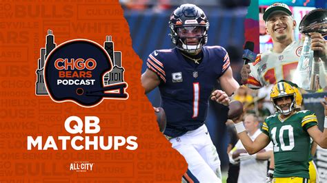 Chicago Bears Podcast What Qb Matchup Vs Justin Fields And The Chicago Bears Is The Most