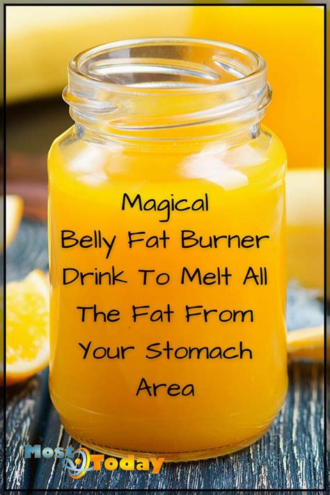 Belly Fat Burner Drink: Melt All The Fat From Your Stomach Area