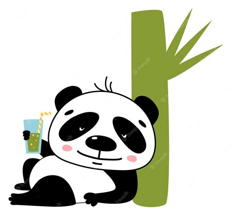 Panda Funny Cartoon