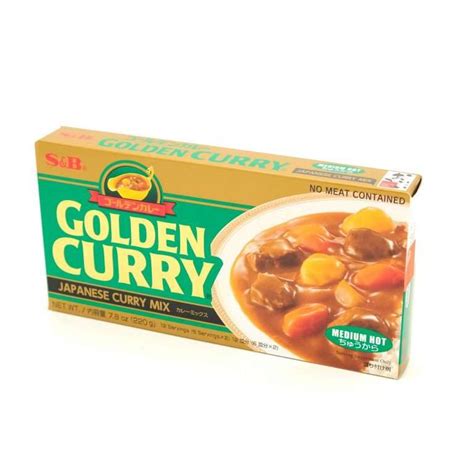 S B Golden Curry Japanese Curry Mix Medium Hot Oz G Well Come Asian Market