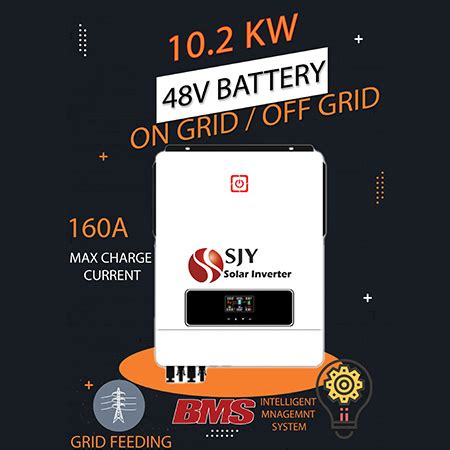 Sjy Kw Hybrid Solar Inverter V Hybrid Ongrid Off Grid Inverter