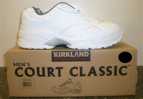 Nib Sneakers Court Classics Kirkland Signature Mens Leather Tennis Shoes