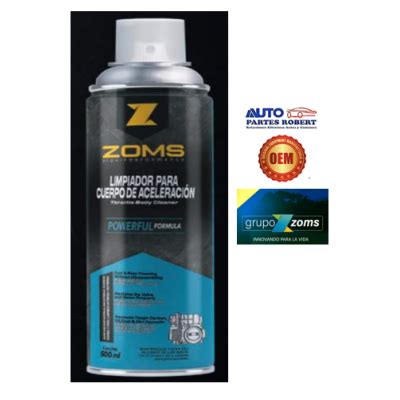 LIMPIADOR CUERPO DE ACELERACION ZOMS 500ML PODERPSA FORMULA QUE ELIMINA