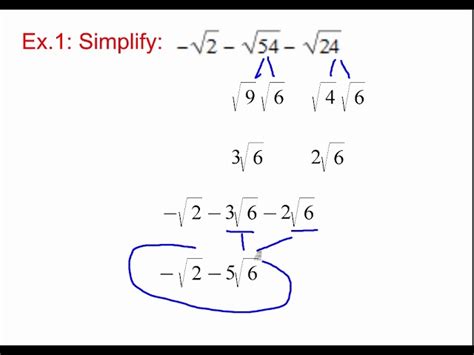 Adding Subtracting And Multiplying Radicals Worksheets Library