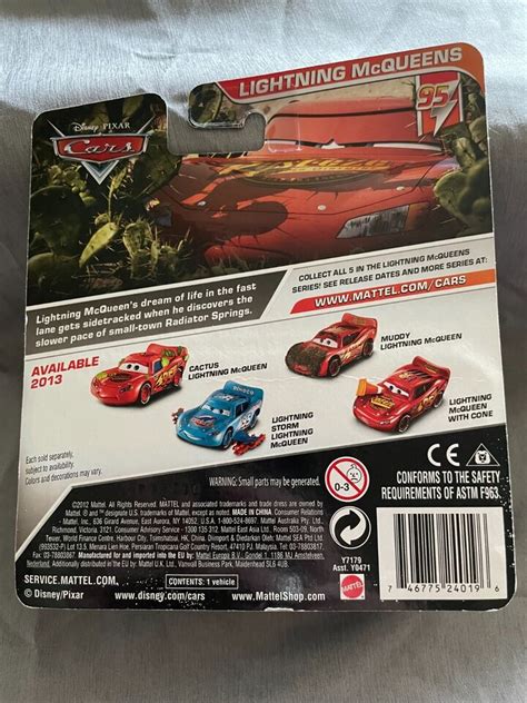 2012 Disney Pixar Cars Cactus Lightning McQueen EBay