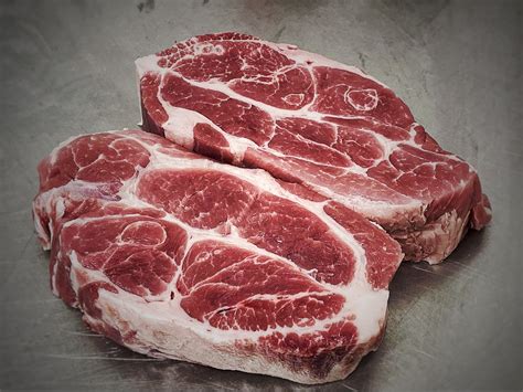 Pork Collar Steaks Thick Cut John Davidsons