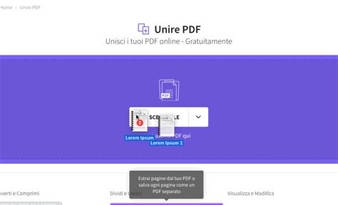 Unisci PDF Online Smallpdf