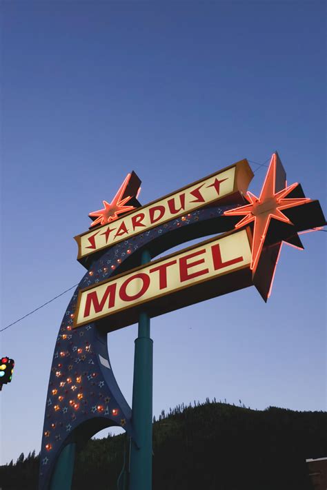 Stardust Motel Neon Sign