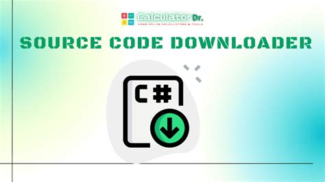 source code downloader calculatordrcom