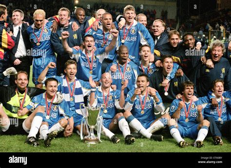 Uefa Cup Winners Cup Trophy High Resolution Stock Photography and ...