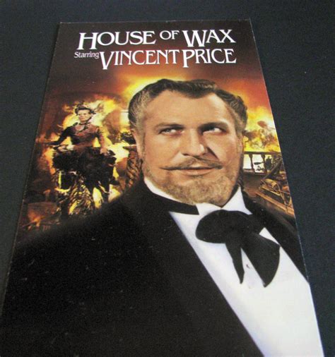 HOUSE Of WAX Vincent Price 1953 RARE Repurposed Original | Etsy