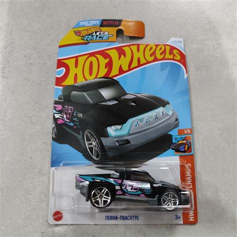 Hot Wheels Terra Tracktyl Black Shopee Malaysia