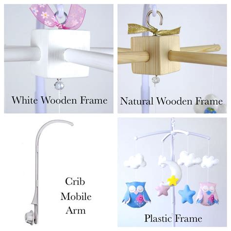 Baby Mobile Hot Air Balloon Mobile Elephant Mobile Girl Etsy