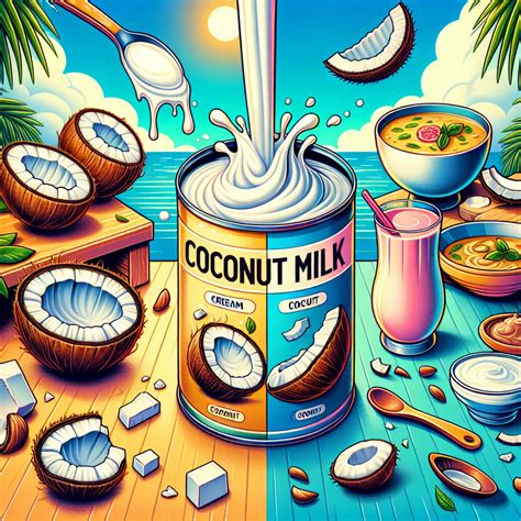 Coconut Cream vs. Coconut Milk: Understanding the Differences