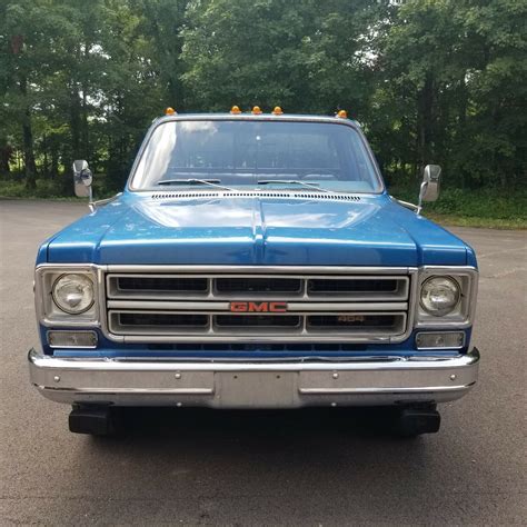 1976 Chevrolet C30 K30 Pickup Blue Rwd Automatic Sierra Grande Classic Chevrolet C30 K30 1976