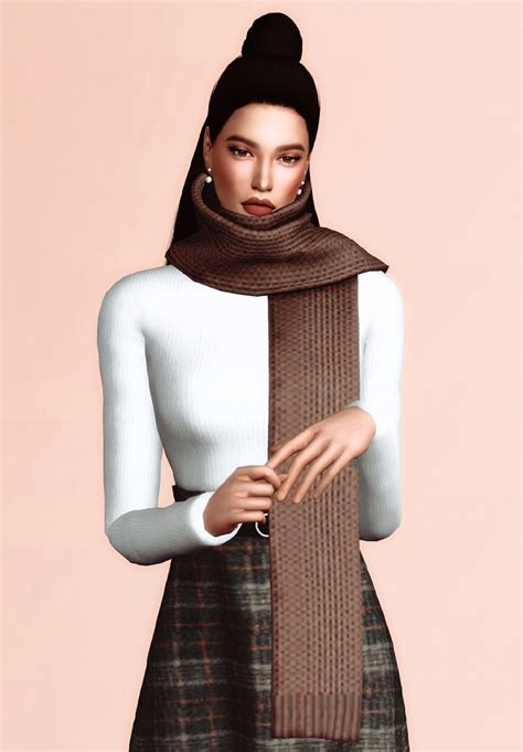 Sims 4 Scarf CC: Our Favorite Custom Scarves For Every Outfit – FandomSpot