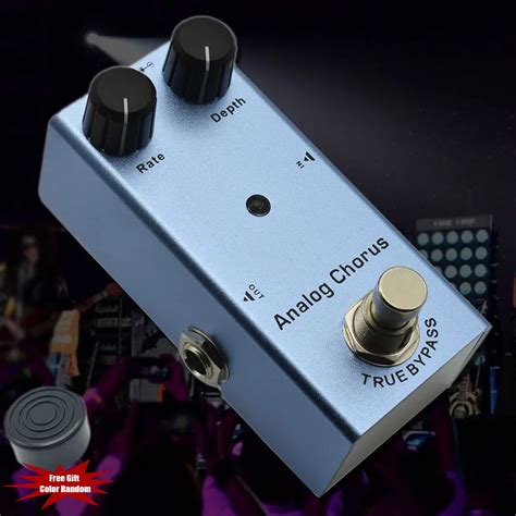 Anal Gico Chorus Pedal Efeito Guitarra Mini Nico Dc V True Bypass Para Guitarra El Trica