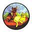 Carolyn Kyle Stained Glass Pattern Feline Friends Cke