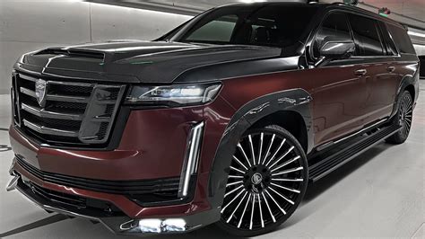 NEW 2024 Cadillac Escalade Long SOUND Ultra Luxury SUV By LARTE