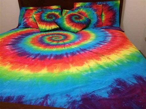 Tie Dye Spiral Tie Dye Bedding Quilt Cover Set Duvet Cover Etsy Australia