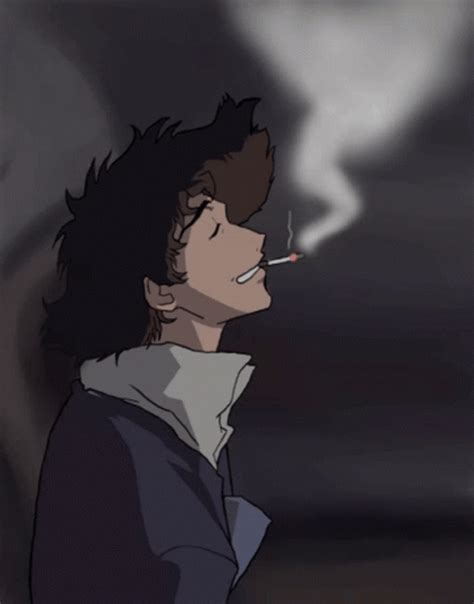 Cowboy Bebop Spike Spiegel Smoking  Uinona S