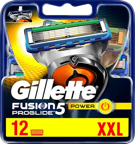 Gillette Fusion 5 ProGlide Power - Lamette di ricambio per rasoio di ...