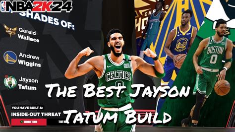 I Made Jayson Tatums Exact Build In Nba K The Best Jayson Tatum