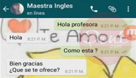 Alumno Le Pide Fotos Hot A Su Profesora Y Ella Le Env A Esto El Puesto