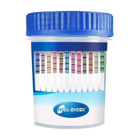 6 Pack Multi Drug Urine Test Cup 12 Panel with Temperature Strip