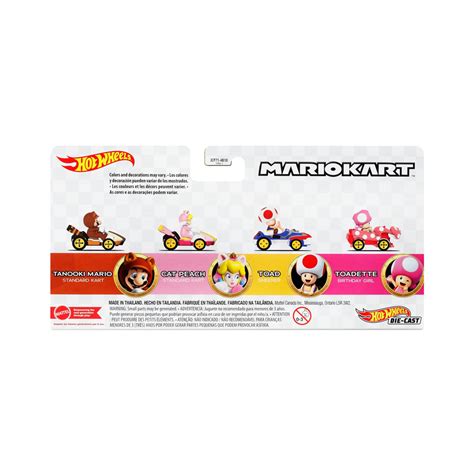 Ripley Hot Wheels Mario Kart Pack Vehiculos Modelo H
