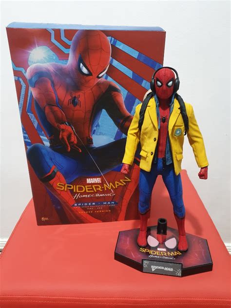 Hot Toys Spider Man Homecoming Stark Suit Deluxe Version Hobbies Toys Memorabilia